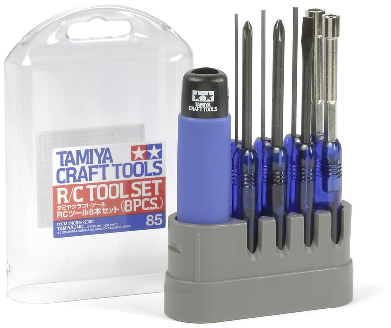 Tamiya طقم أدوات تاميا 300074085 للتحكم عن بعد 8 قطع - Image 2