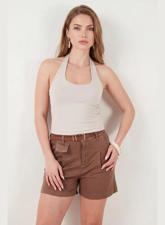 Lela  Lela Slim Fit Halter Neck Backless Two-Pack Blouse Women's Blouse 5866664 for Women | Best Price UAE