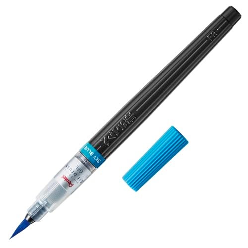 Pentel Art Brush Sky Blue XGFL-110 - Image 1