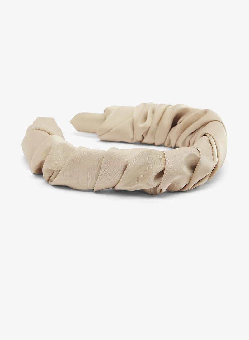 خزانة Satin Ruched Headband