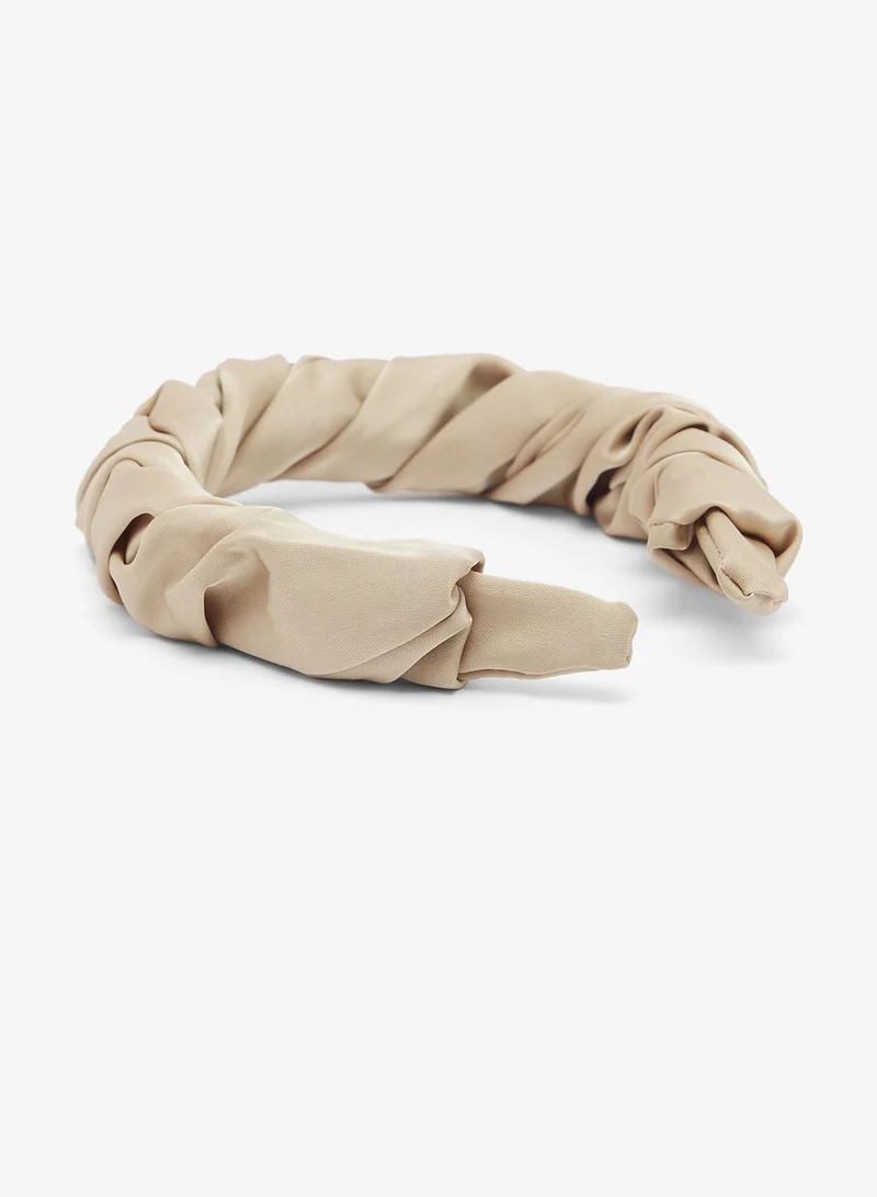 خزانة Satin Ruched Headband