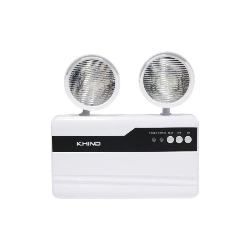 Emergency LED Flashlight, 2 Bulbs, Rechargeable, Malaysian