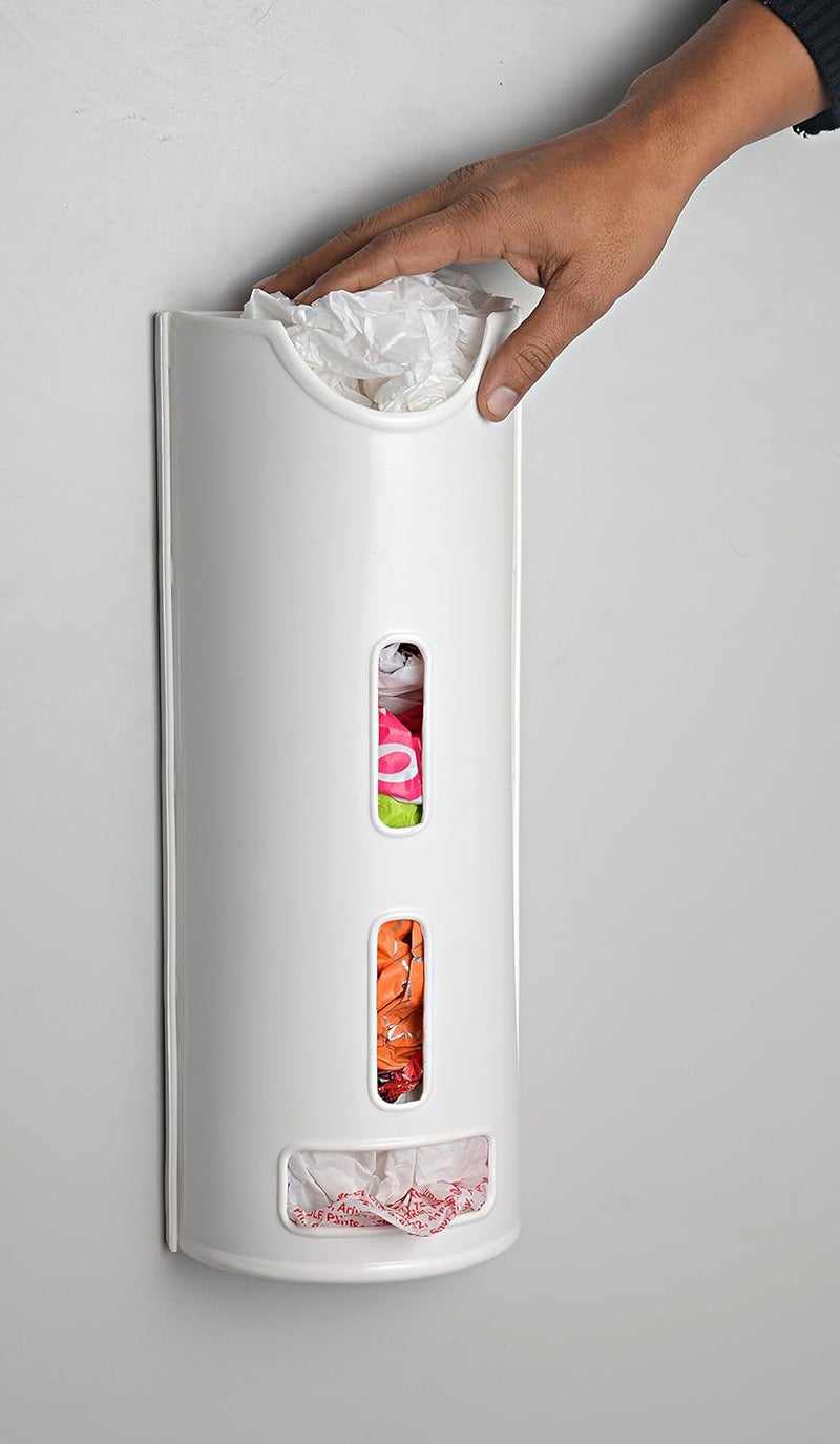JVS Plastic Bag Dispenser (White) - Image 2