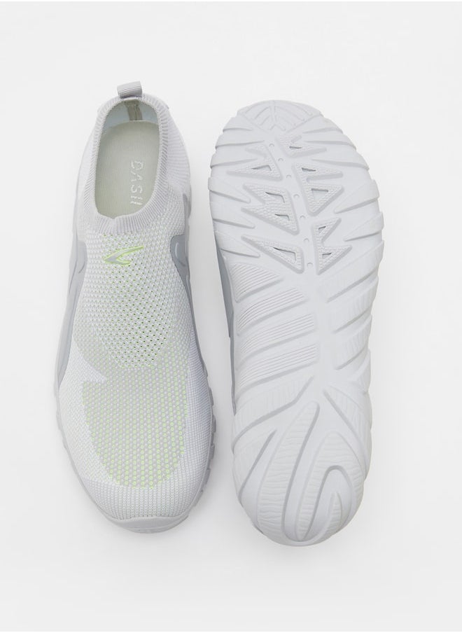 Dash - Men Textured Slip On Sports Shoes - Image 1