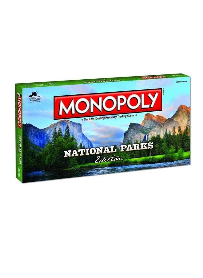 USAopoly Monopoly National Parks Edition Board Game ; Themed National Park Monopoly Game ; Buy, Sell & Trade Iconic Parks Like Yellowstone & The Grand Canyon ;Themed Monopoly Game  - Image 3