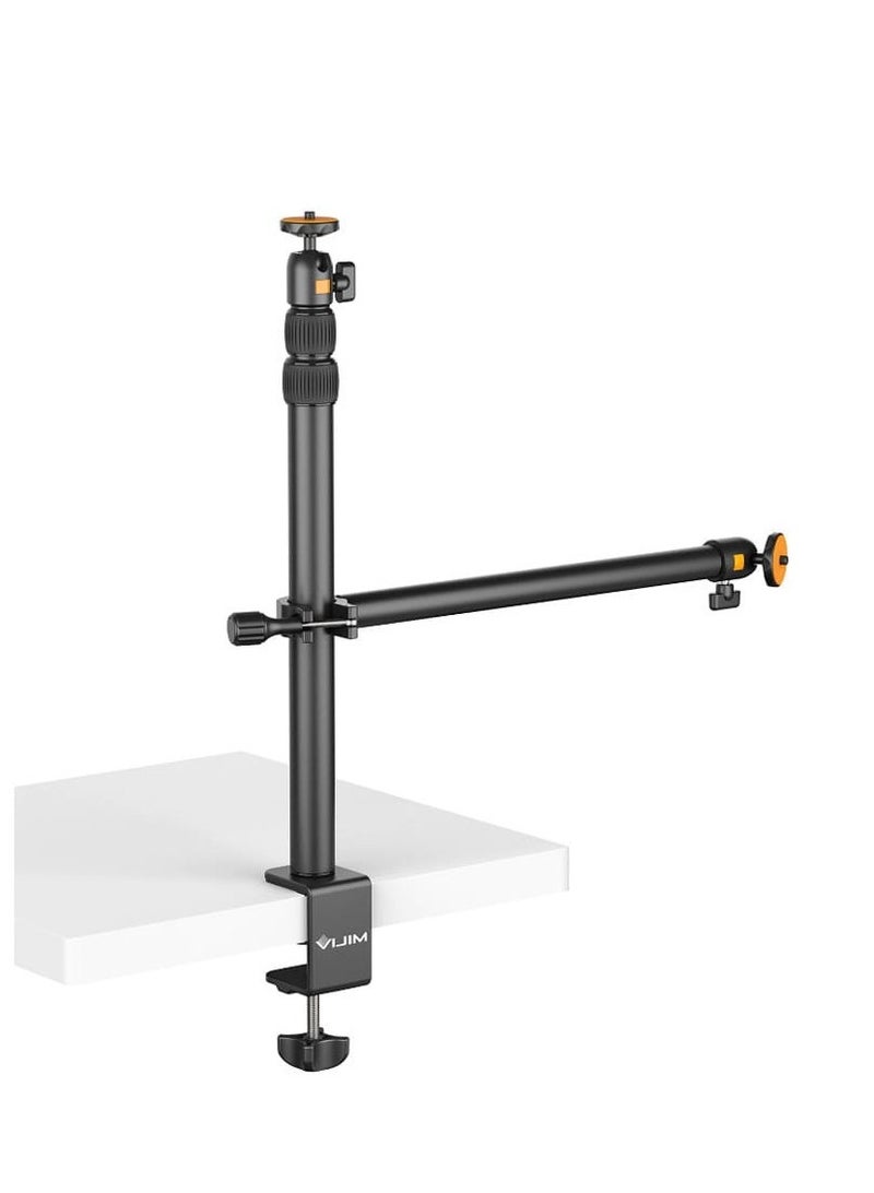 يولانزي LS02 Camera Desk Mount Stand with Auxiliary Holding Arm - Image 1