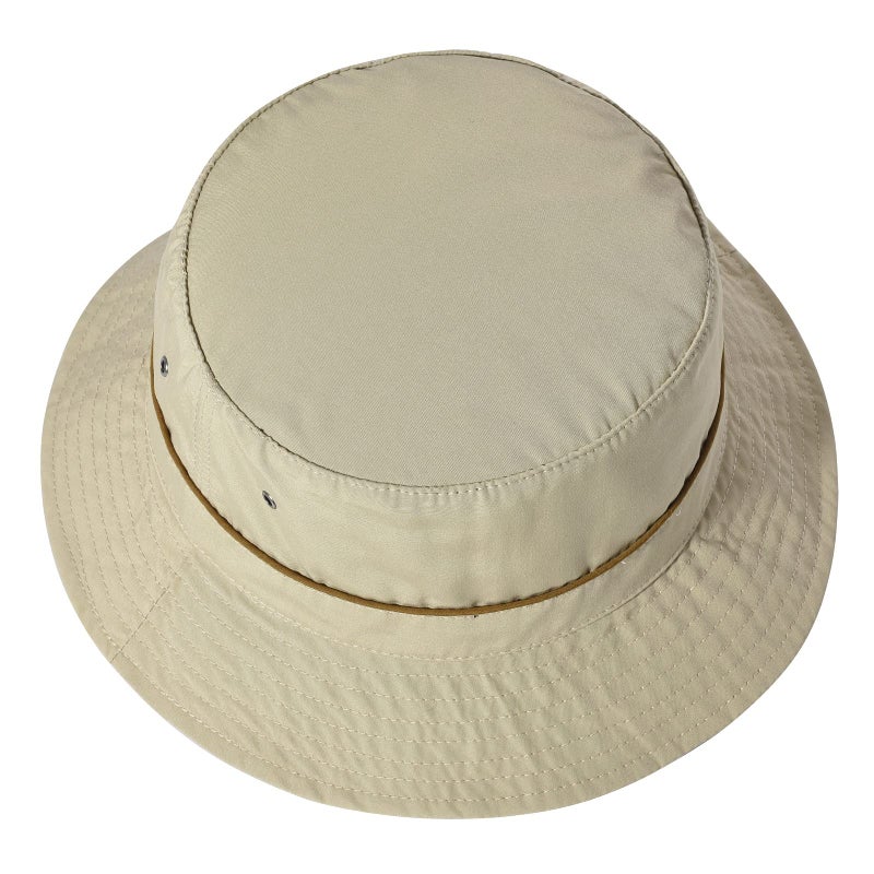 VOBOOM Quick Dry Bucket Hats for Men Outdoor Fisherman Sun Caps (Beige, 7 1/2) - Image 3