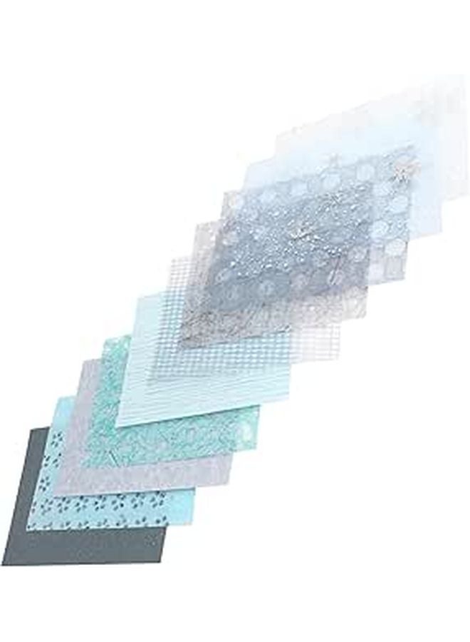 Textured Handmade Paper Sheets For Scrapbooking DIY Crafts And Gift Packaging 1 Bag - Image 1