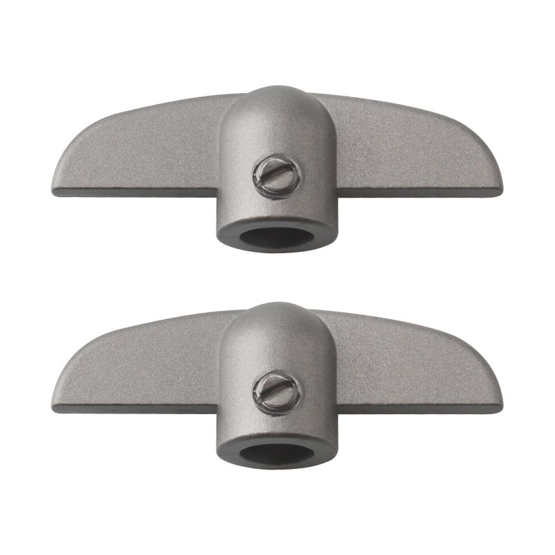 Vidabte T-Handle Crank For Andersen Casement Windows, 3/8 In Tee Handle Casement Operator, Butterfly Wing Nut T-Handles (2 Pcs) - Image 1