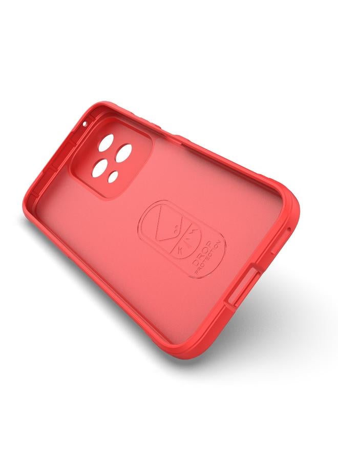 S-TOP Case For Honor 200 Lite Global Magic Shield TPU + Flannel Phone Case - Image 4