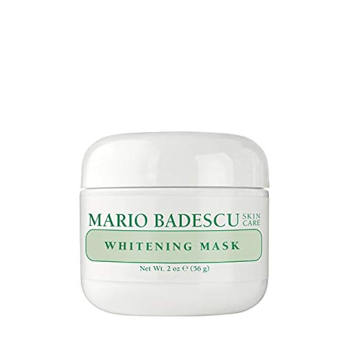 Mario Badescu Kojic Acid Whitening Mask - Illuminating Face Mask for Brightening, Hydration & Discoloration - With Grapeseed Oil, Beeswax & Vitamin E for Smoother, Radiant Skin, 2 Oz - Image 1