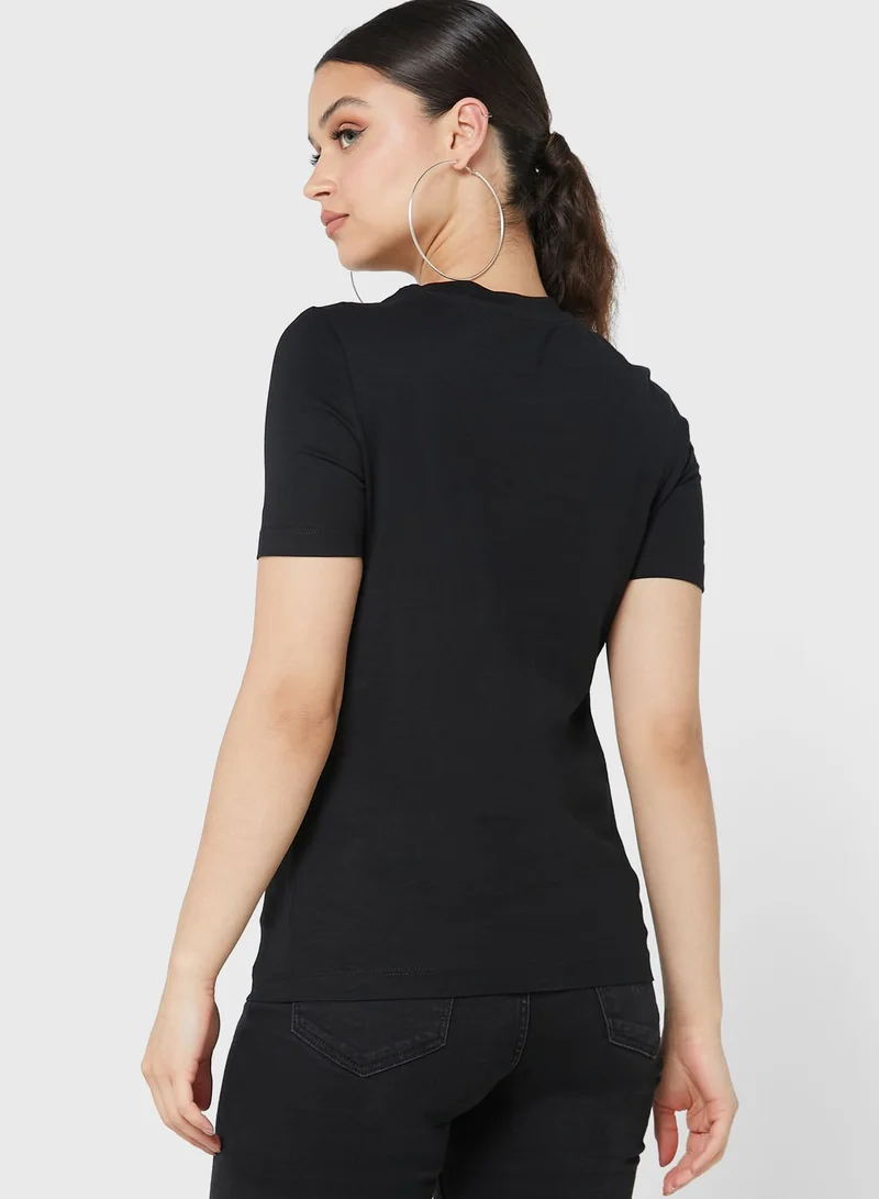 DIESEL Crew Neck Logo T-Shirt