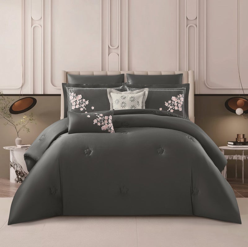 LEVORE 100% Cotton Summer Luxury Bedspread for Double Bed Size 200x200 cm, 8 Pieces, 250 Thread Count - Image 2