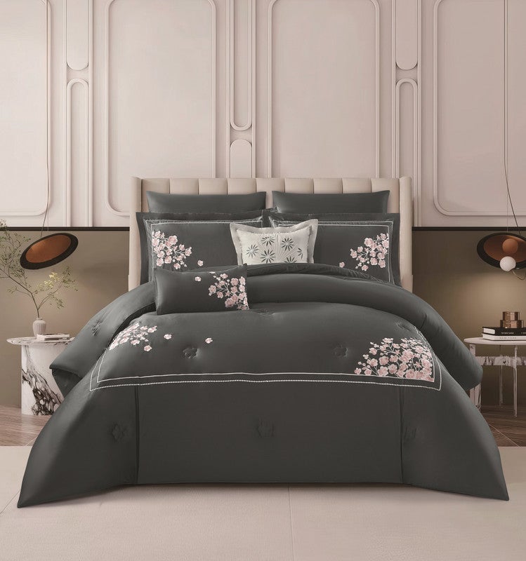 LEVORE 100% Cotton Summer Luxury Bedspread for Double Bed Size 200x200 cm, 8 Pieces, 250 Thread Count - Image 1