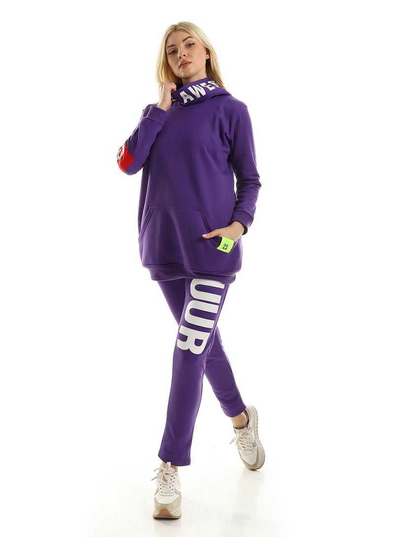 Caesar Women Training Suit With Pockets and Hoodie - Image 1
