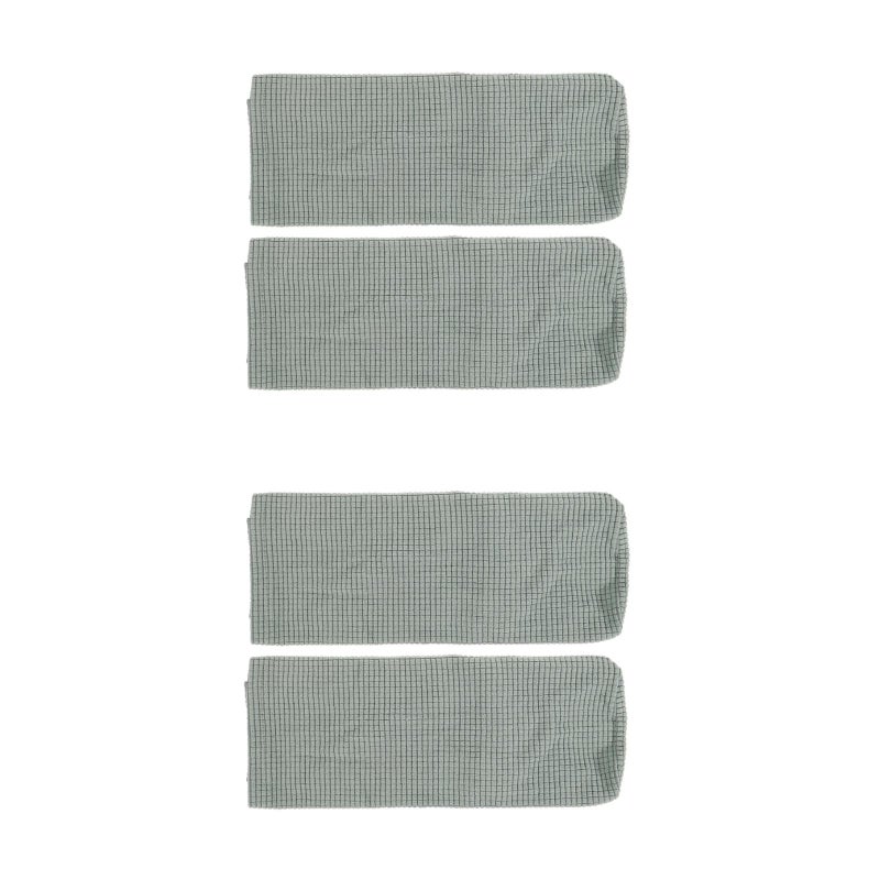 4 pcs Universal Elastic Sofa Armrest Cover Simple Sofa Side Towels Protective Cloth For Home Office (Green) - Image 1