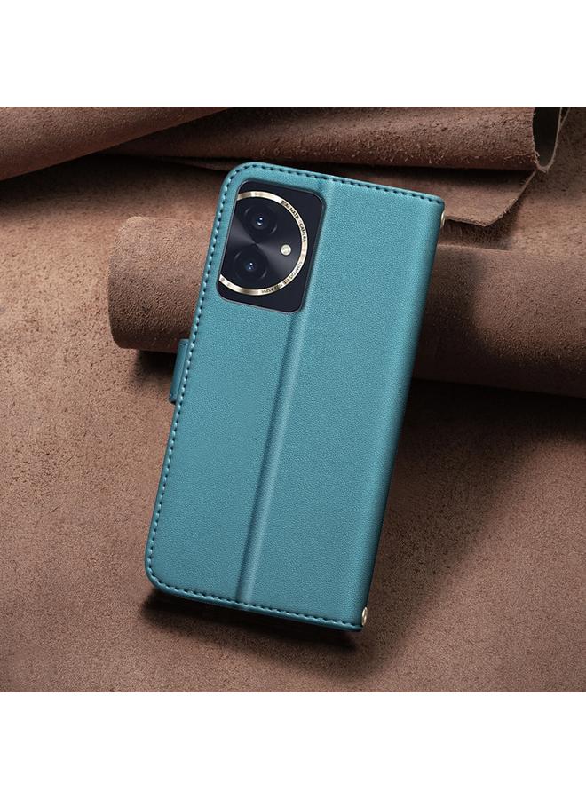 S-TOP Case For Honor 100 Square Texture Leather Phone Case - Image 3
