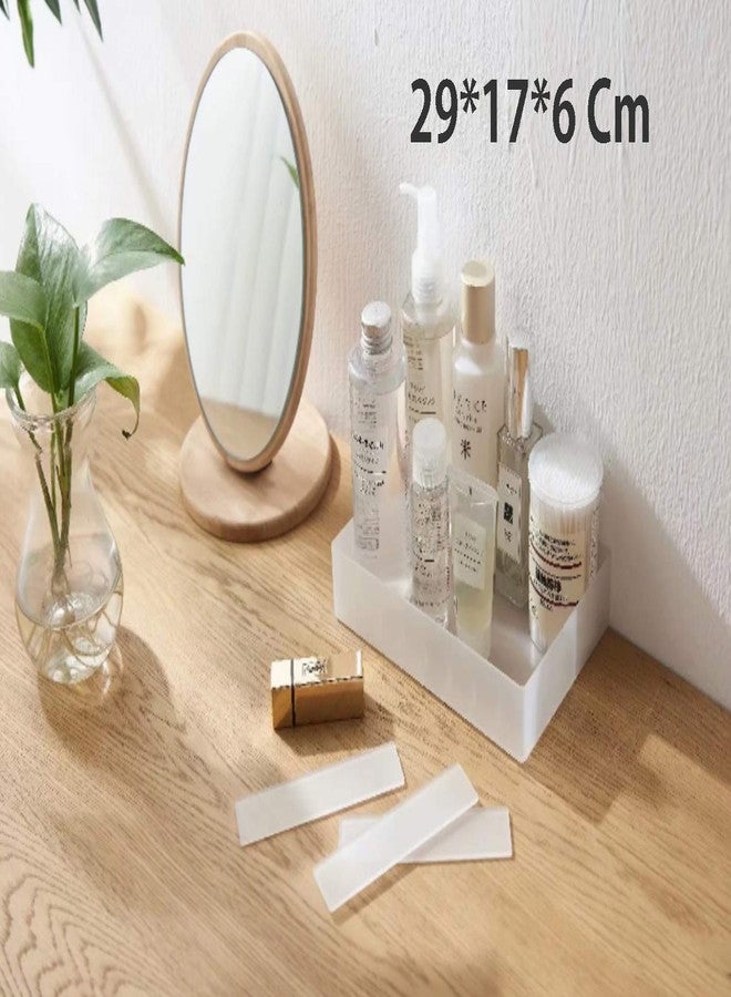STORE 2508 Store2508® Adjustable Plastic Organiser Box for Undergarments, Toiletries, Cosmetics, Makeup Brushes Etc (Pack of 3) - Image 3