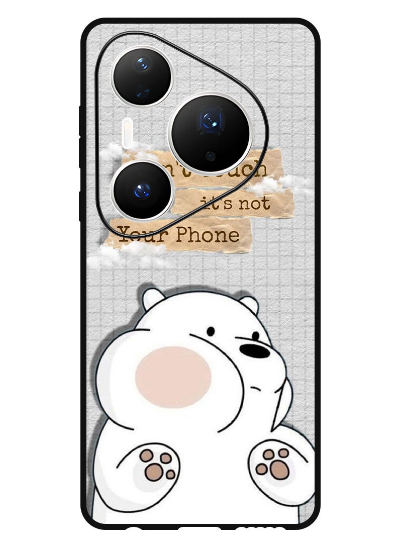 Theodor Case Compatible with Huawei Pura 80 Pro Plus 6.8 Inch Protection Shockproof Bumper Cover Dont touch (3) - Image 1