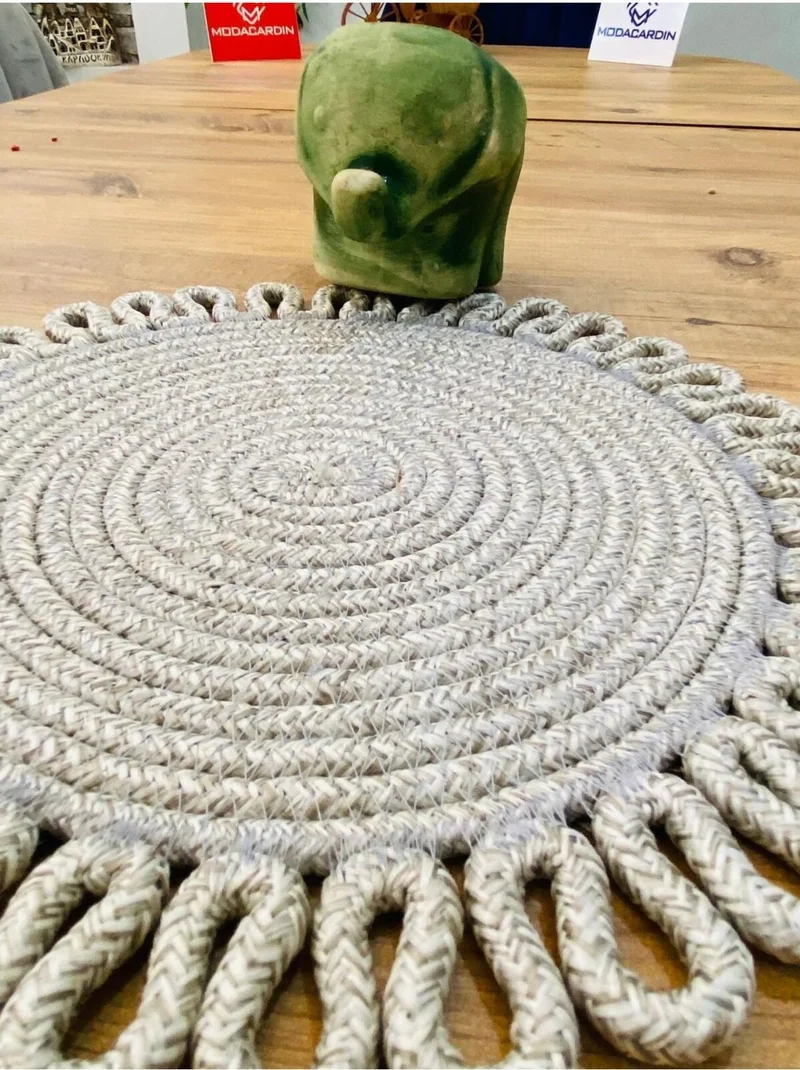 بدز ديري BDZ Leather Jute Wicker American Service Mat