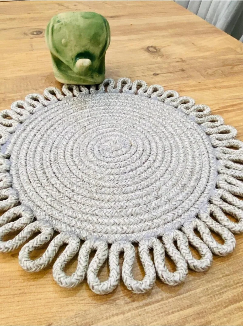 بدز ديري BDZ Leather Jute Wicker American Service Mat