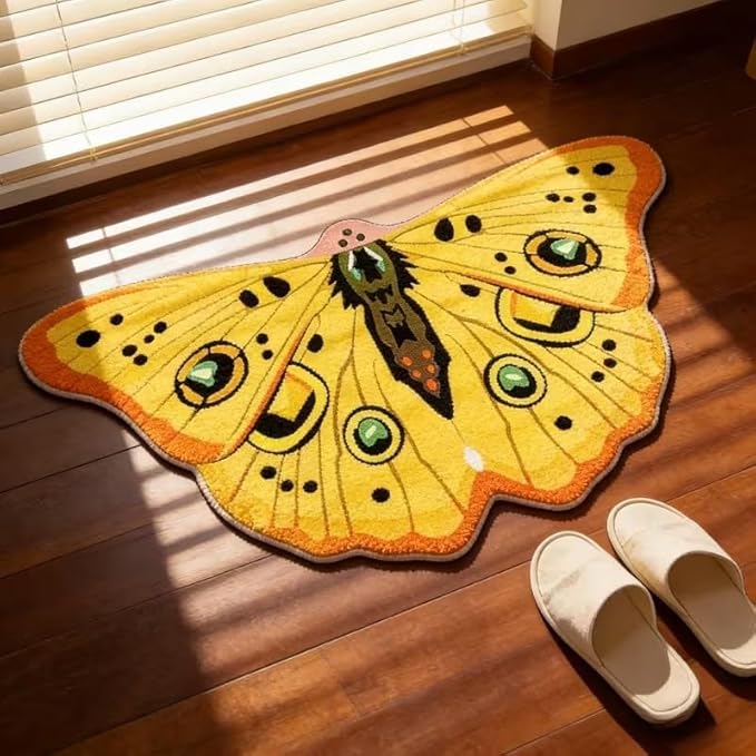 Tnessential Yellow Butterfly Rug - Image 2