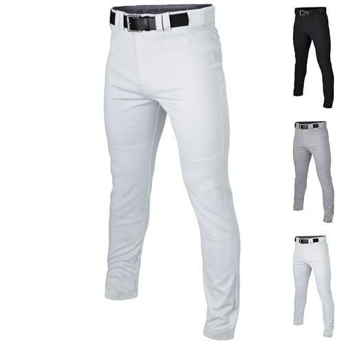 Easton | بنطال بيسبول RIVAL+ | أبيض | للبالغين | كبير جداً - Image 1