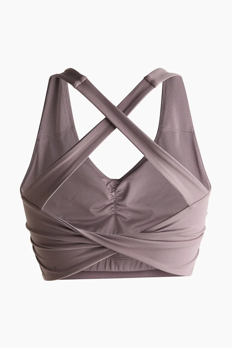 H&M  Medium Support Sports bra with SoftMove™ for Women | Best Price UAE