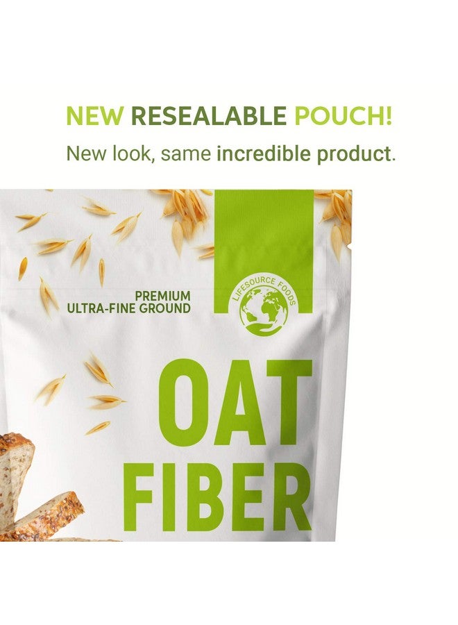 LifeSource Foods LifeSource Foods Oat Fiber 500 (1 LB) Keto, Zero-Carb, Gluten-Free, All-Natural Fiber for Low-Carb Baking and Bread, OU Kosher, Resealable Pouch  - Image 3