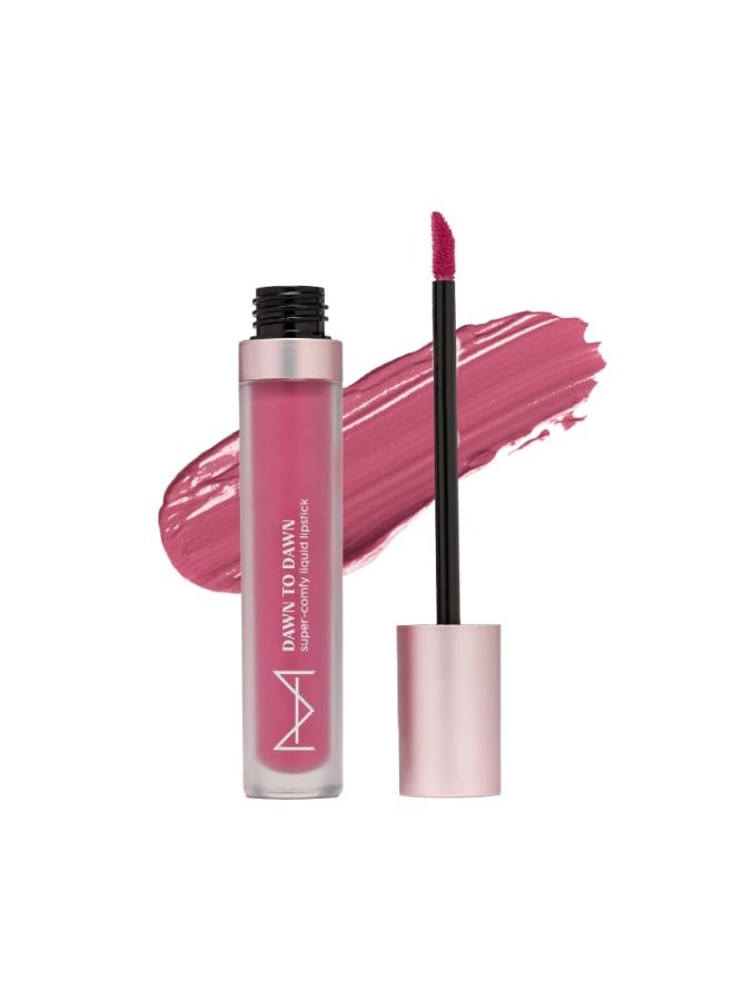 House Of Makeup Hydrating Liquid Lipstick | Nude Lipstick Shades | Comfy Liquid Lipsticks For Women | Everyday Nude Shade Lipstick | Liquid Matte Lipstick | 5 ml | (Candy Frost) - Image 1