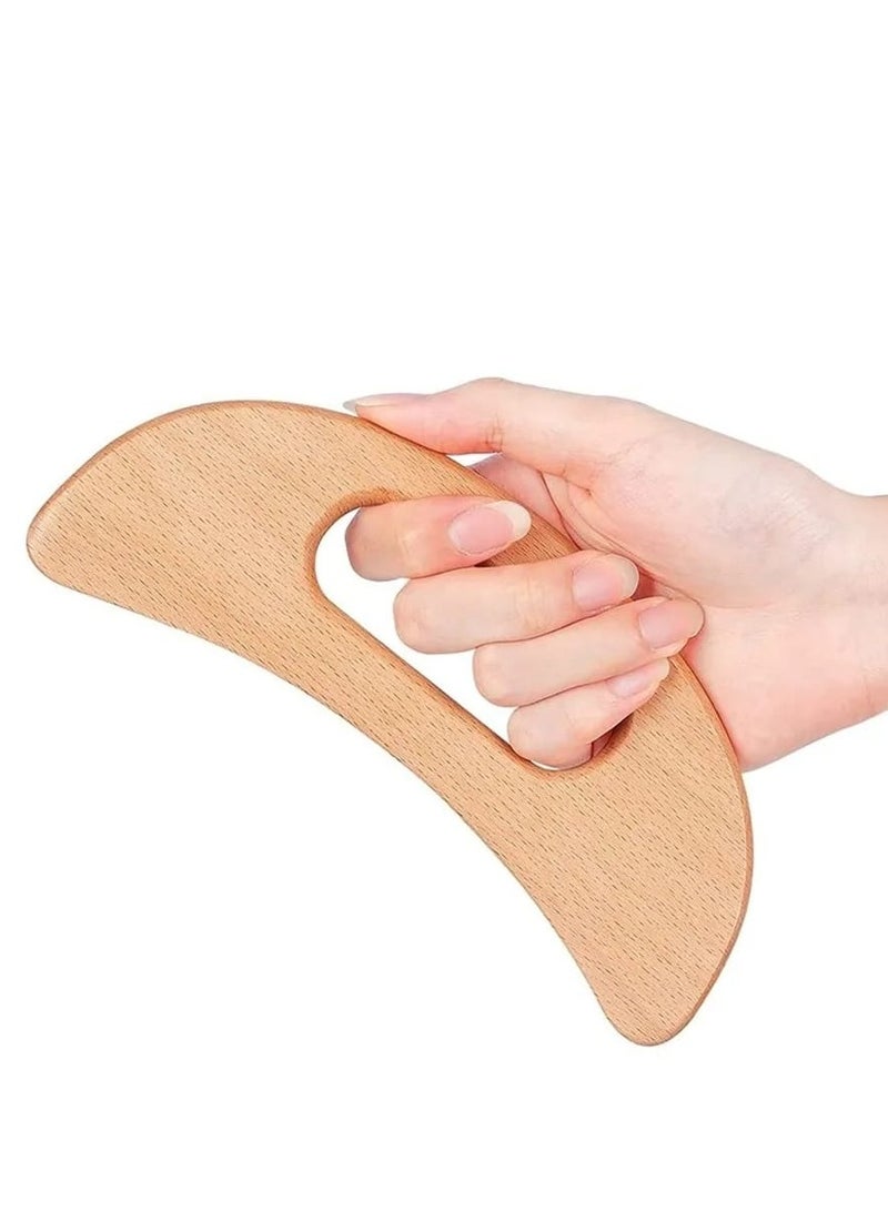 Loquat Versatile Natural Wood Massage Tool to Eliminate Cellulite - Image 1
