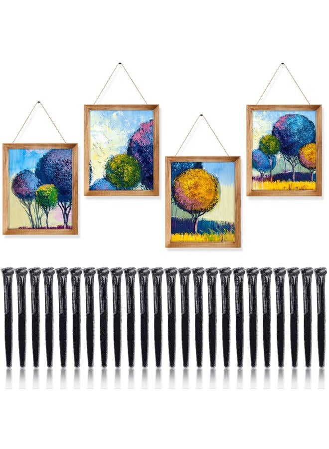 Yaocom 25 Pcs Antique Head Nails Decorative Antique Black Nail Railroad Spike Iron Nails for Hanging Handmade Project(2 Inch) - Image 1