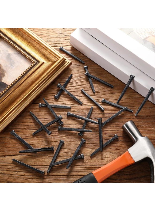 Yaocom 25 Pcs Antique Head Nails Decorative Antique Black Nail Railroad Spike Iron Nails for Hanging Handmade Project(2 Inch) - Image 3