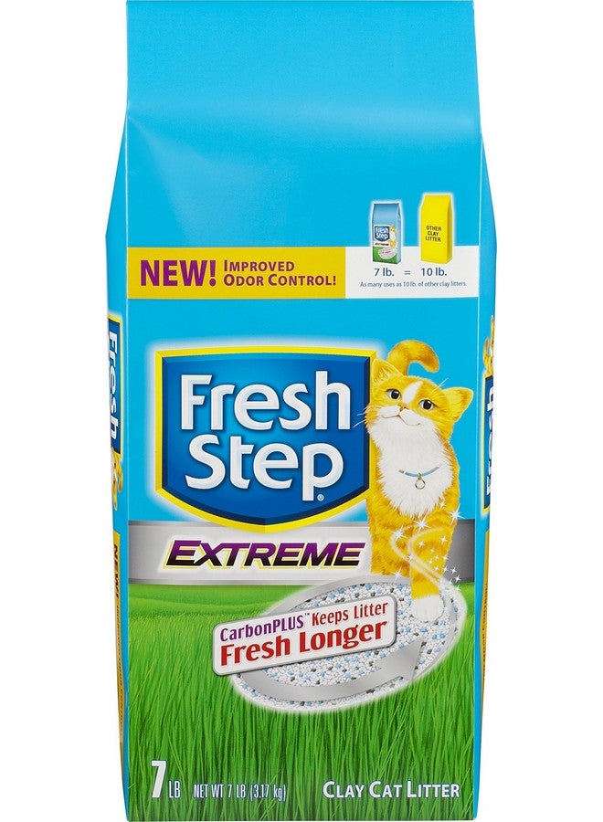 Fresh Step Scented NonClumping Clay Cat Litter, 7 Pounds - Image 1