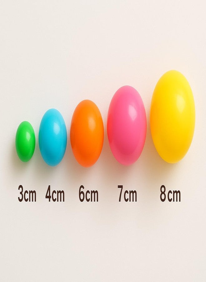 EEVOVEE, 48 Pcs 3 cm Soft and Safe Multi Colour Fun Packed Plastic Pool Ball for Kids. 8 Colorful,Soft Edged Ball. BPA-Free and Non-Toxic Plastic Balls for Kids - ISI 9873 Safety Certified - Image 5
