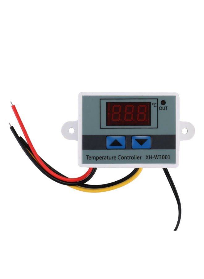 NIBEMINENT Digital LCD Display Temperature Controller Grey/White - Image 2