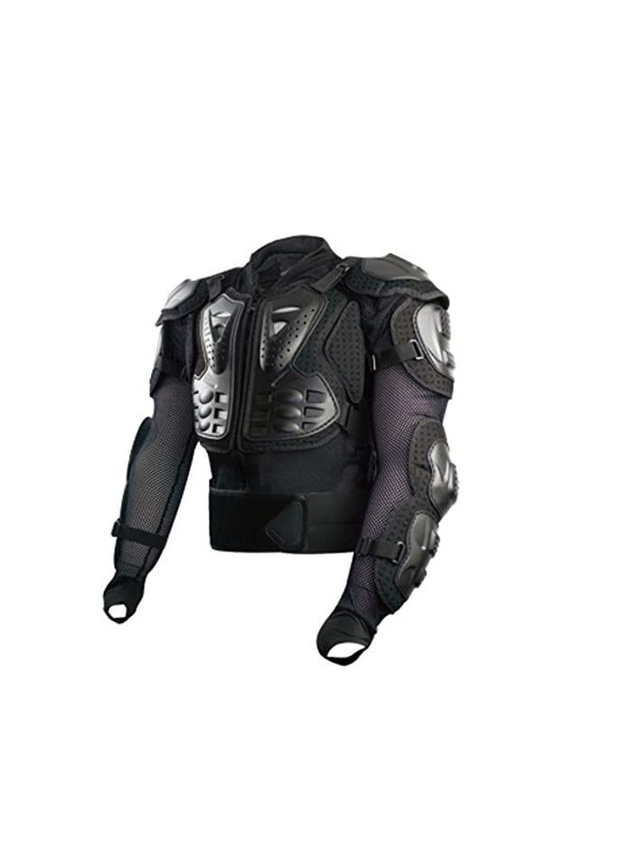 سكويكو درع أمان للصدر والظهر للدراجة النارية - أحمر (XXL)