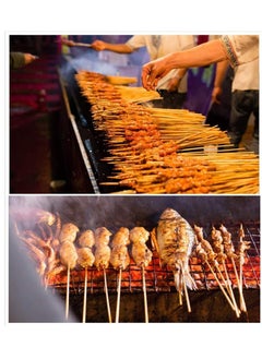 ماركة غير محددة أسياخ خشبية لشيش طاووق بني خشبي  - Image 4