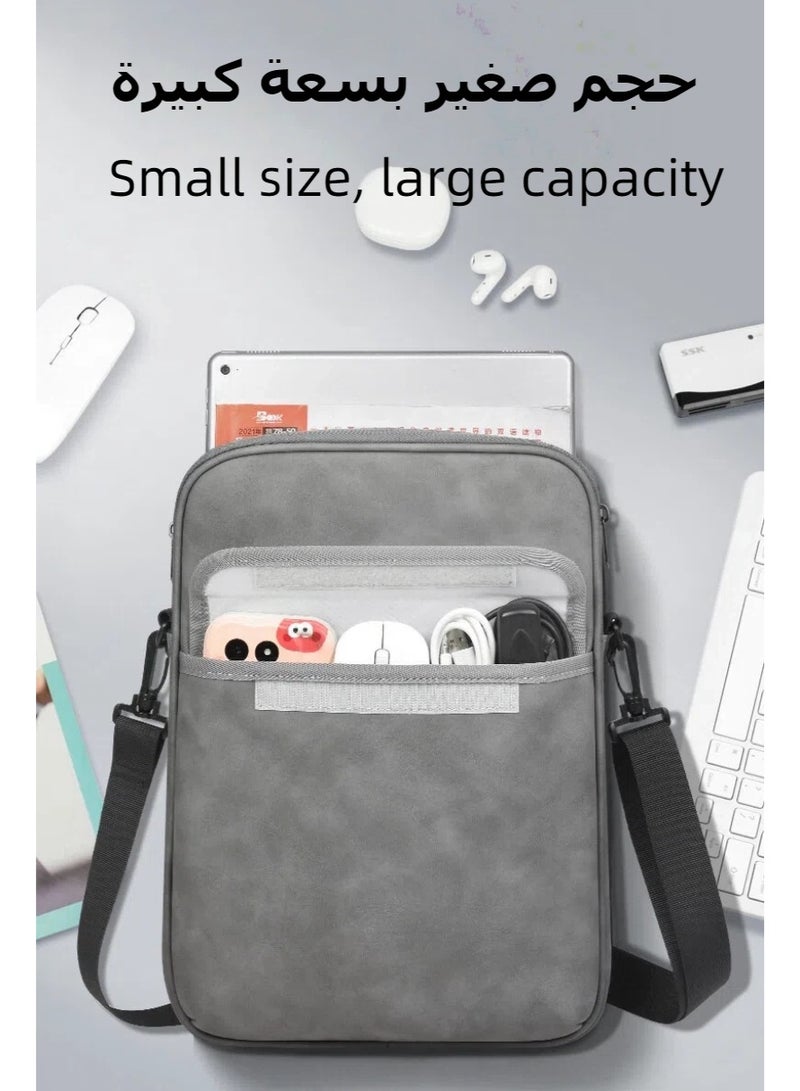 13 بوصة حقيبة الكمبيوتر المحمول حالة حقيبة مقبض, حماية الكمبيوتر المحمول الأكمام, الكمبيوتر اللوحي الأكمام حالة للآي باد, حقيبة الكمبيوتر المحمول متعددة المقصورات مع مقاومة للماء ومقاومة للارتداء, مناسبة للعمل, الأعمال التجارية, الاجتماعات - Image 2