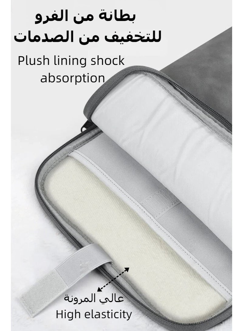 13 بوصة حقيبة الكمبيوتر المحمول حالة حقيبة مقبض, حماية الكمبيوتر المحمول الأكمام, الكمبيوتر اللوحي الأكمام حالة للآي باد, حقيبة الكمبيوتر المحمول متعددة المقصورات مع مقاومة للماء ومقاومة للارتداء, مناسبة للعمل, الأعمال التجارية, الاجتماعات - Image 5