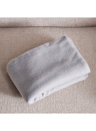 Atlanta Solid Recycled Polar Fleece Throw 160x120 cm - view 4
