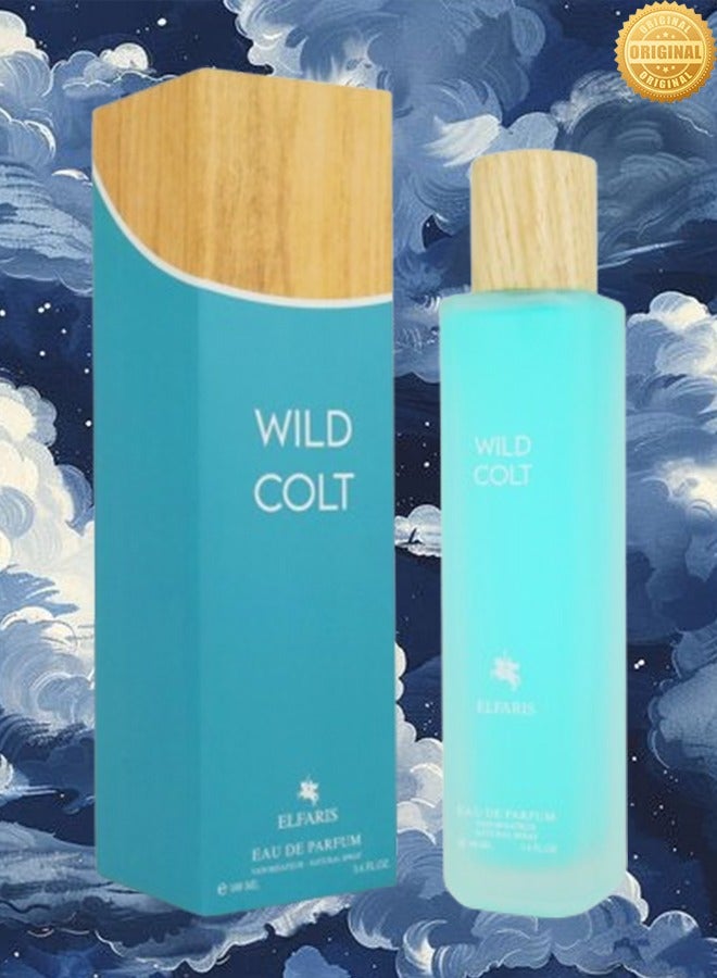 FARIS 5 Pieces Wild Colt Perfume EDP 100ML - Image 2