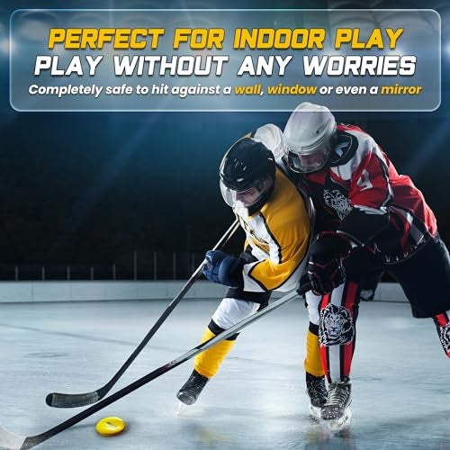 Nature Bound The Anywhere Puck Foam Hockey Training Puck (6 Pack with Drawstring Storage Bag), for Children and Adults, Indoor and Outdoor Use - Image 5
