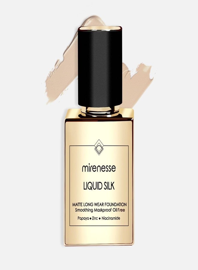 Liquid Silk Matte Long Wear Foundation 13. Vanilla