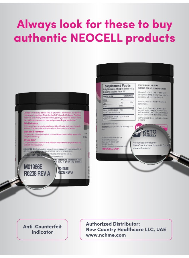NEOCELL Grassfed Collagen Peptides, Unflavored 7 oz - Image 4