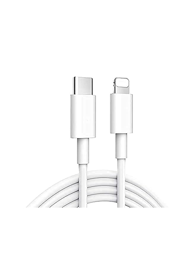 PROMASS 20W Fast Charging Compaible For iphone 12 mini/12/12 Pro/13/13 pro/13 promax/13mini,Type C to Lightning Cable[MFi Certified] USB C to Apple PD Cable Fast Charger, iPad, Macbook (White 1M) - Image 2