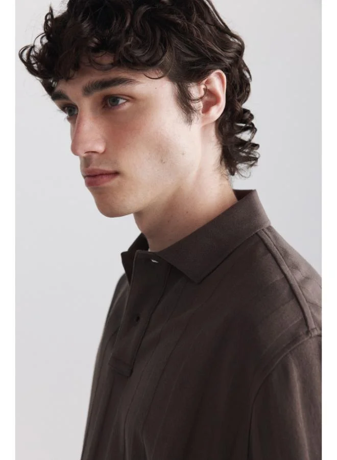 Springfield  Regular fit structure polo shirt for Men | Best Price UAE