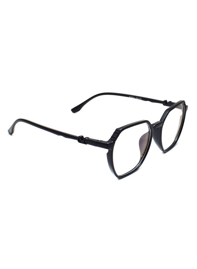 Peter Jones Square Computer Glasses for Women/Girls | Zero Power Blue Light Blocking UV400 Lenses | Lightweight Eyewear for TVs, Computers, Tablets & Smartphones (Size Medium, Model AG5196) - Image 4