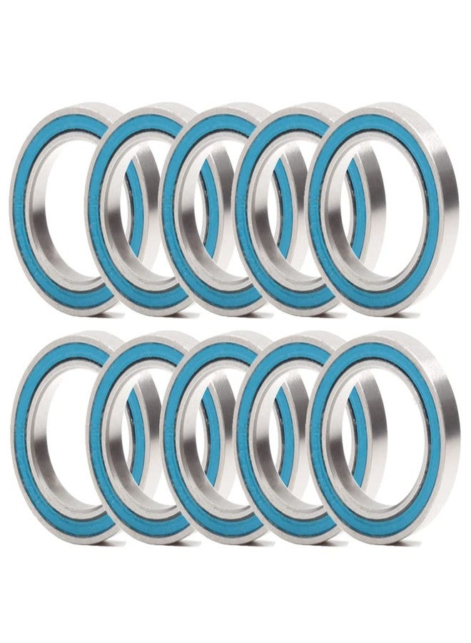 FUSHIBEARING 6700-2RS Ball Bearing 10x15x4mm,ABEC-3 10x15 6700-2RS Blue Rubber Sealed Ball Bearings (Pick of 10pcs) - Image 1