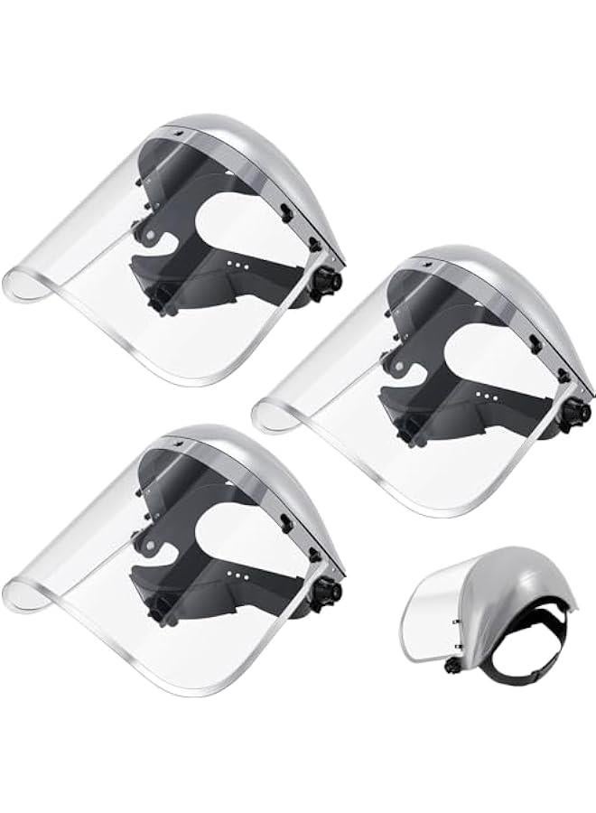 Arabest 3 Pack Face Shields Grinding Safety Mask for Grinding and Cutting for Construction Woodworking Work  - Image 1